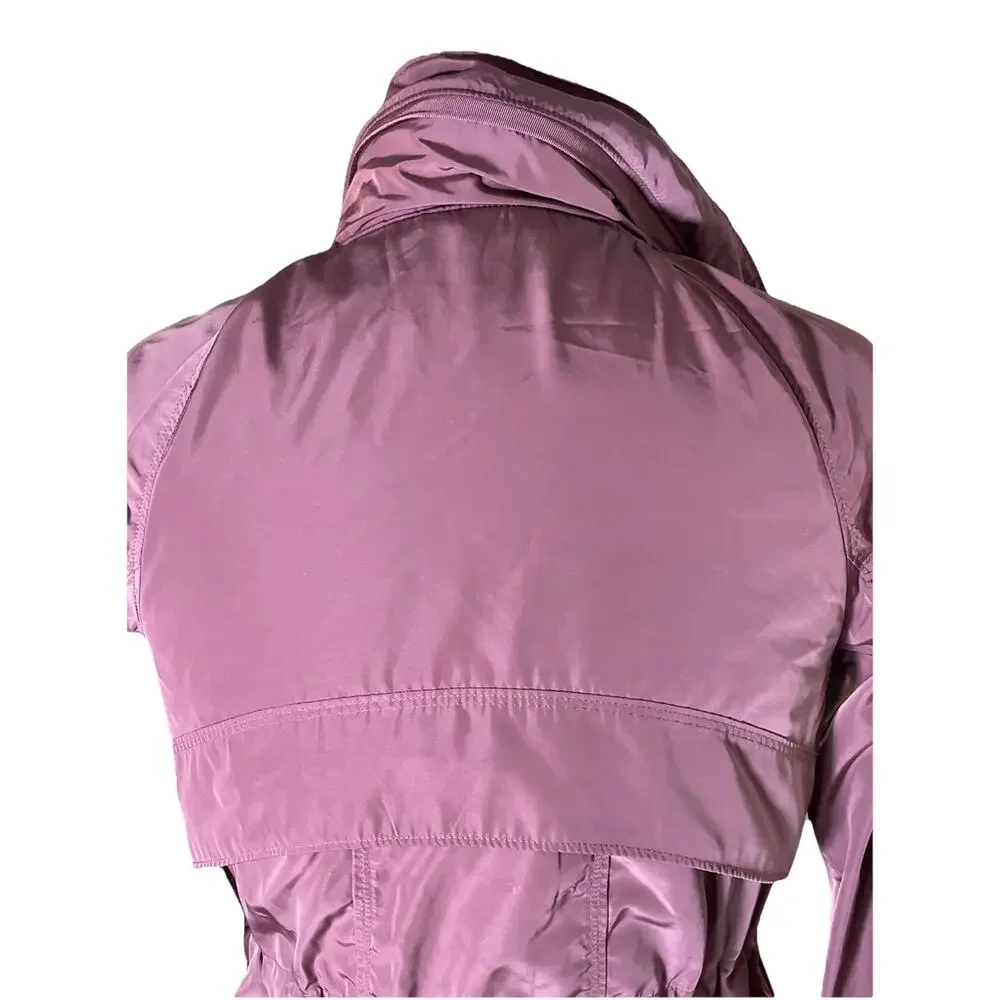 Athleta Drip Drop Jacket Size XXS Hearth Rose Coat Gym Rain Resistant Outdoor